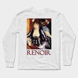 La Loge by Pierre-Auguste Renoir Long Sleeve T-Shirt